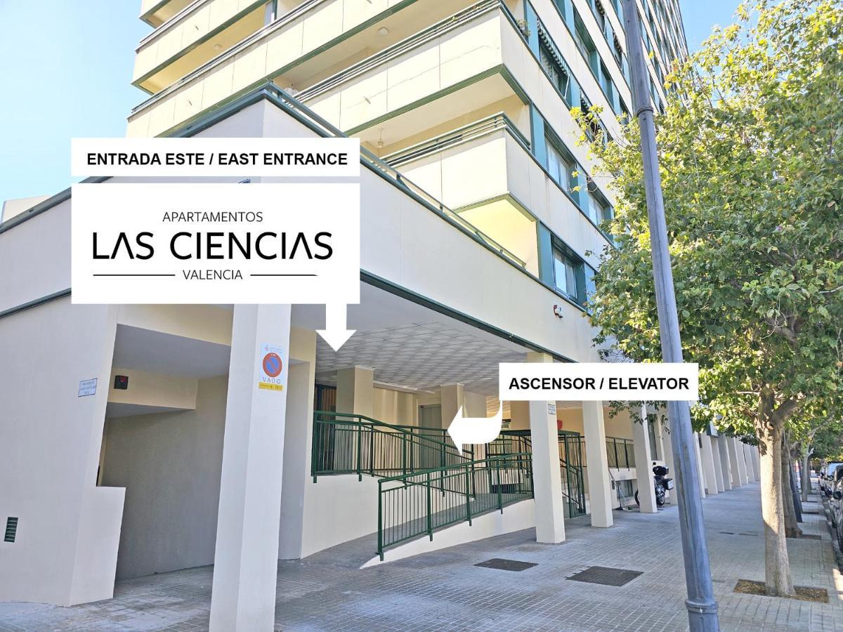 Apartamentos Las Ciencias U Валенсия Екстериор снимка